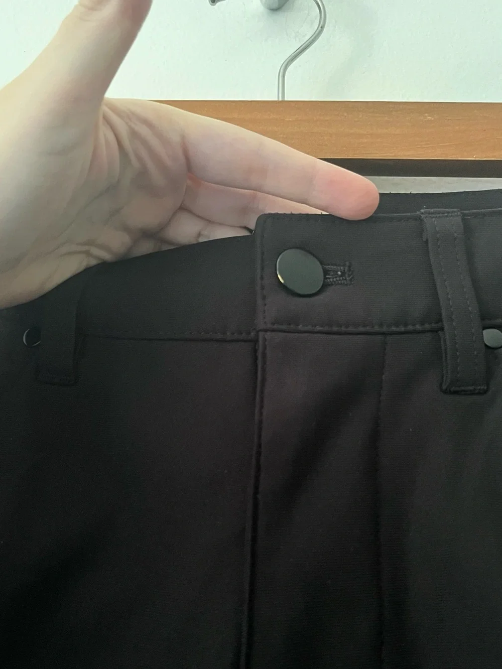 Lululemon ABC 5 Pocket Pant Slim Fit Black 32 X 30 Warpstreme LM5AD9S